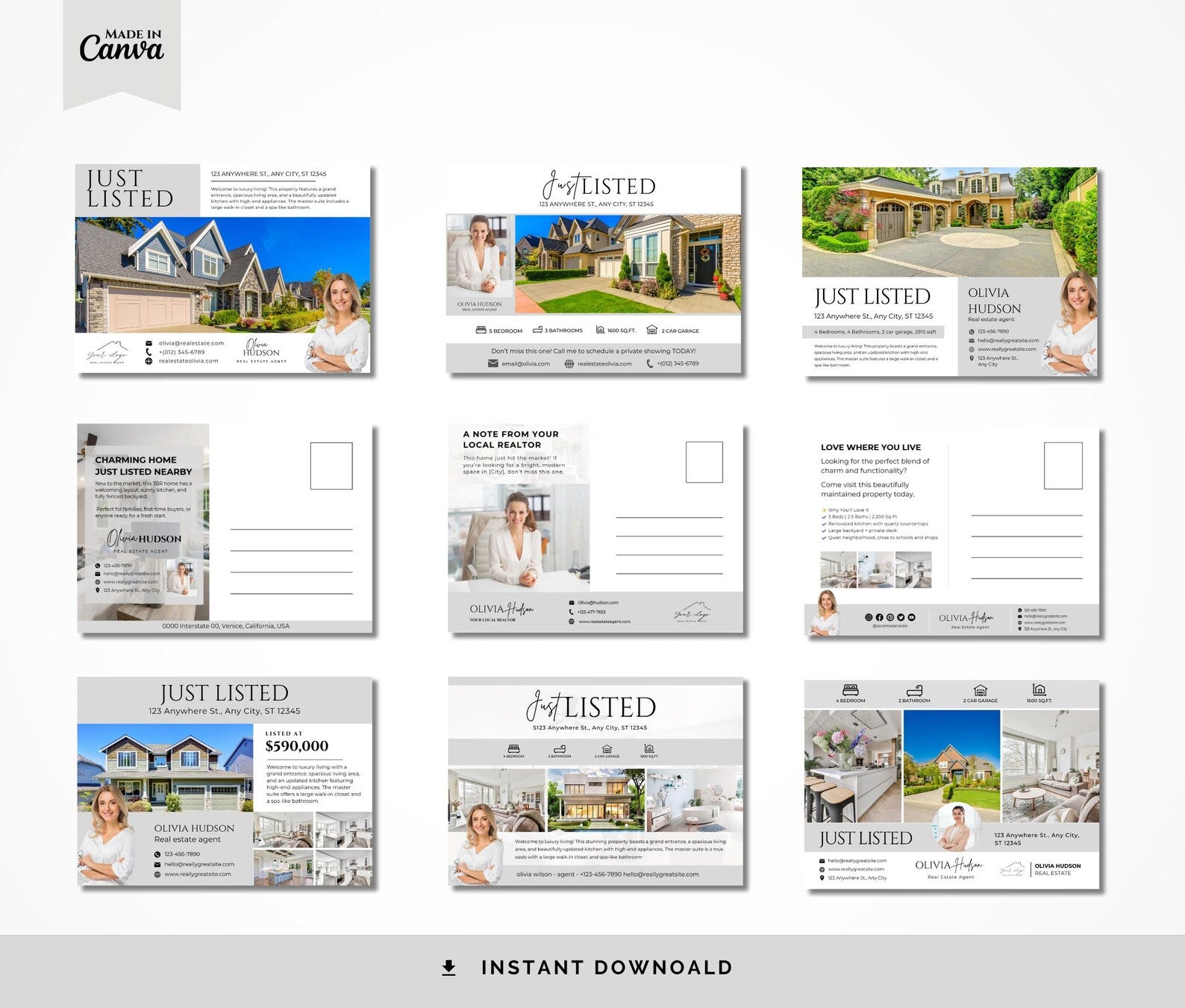 The Ultimate Just Listed Postcard Kit