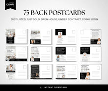 Realtor Postcard Templates Black and White