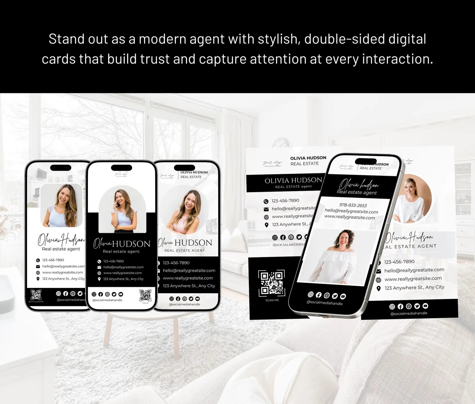 The Essential Real Estate Digital Business Card Bundle