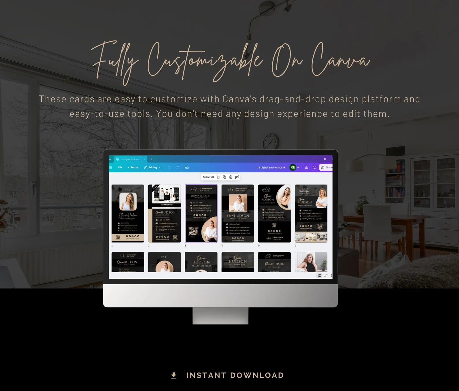 The Essential Luxury Digital Business Card Kit
