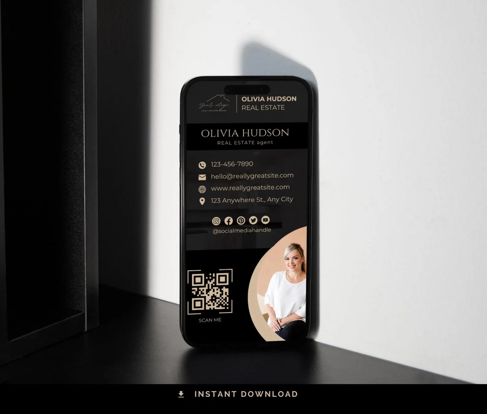 The Essential Luxury Digital Business Card Kit