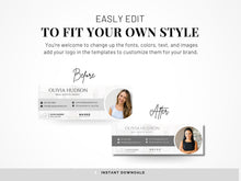 Modern Realtor Email Signature Bundle (25 Designs, 2 Sizes) Gray and White