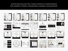 Real Estate Instagram Templates Bundle | 2400+ Black & White Posts, Stories (Canva)
