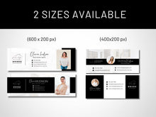 Modern Realtor Email Signature Bundle (25 Designs, 2 Sizes)