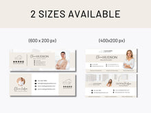 Modern Realtor Email Signature Bundle (25 Designs, 2 Sizes) Beige and White