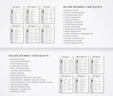 Real Estate Checklist Bundle Gray and White | Buyer & Seller Templates