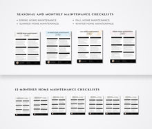 Real Estate Checklist Bundle Black and White | Buyer & Seller Templates