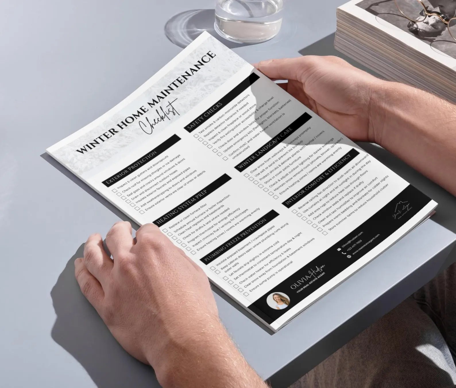 Realtor Seasonal Home Maintenance Checklists