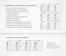 Real Estate Checklist Bundle Gray and White | Buyer & Seller Templates