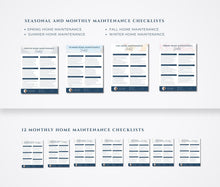 Real Estate Checklist Bundle Blue and White