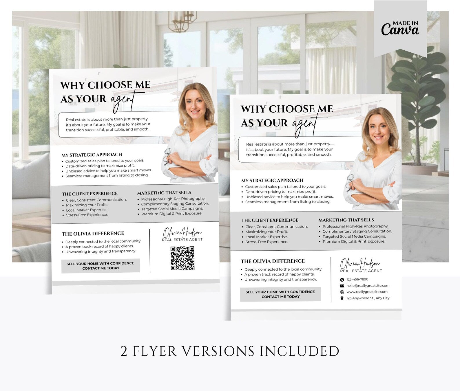 Real Estate Introduction Flyers