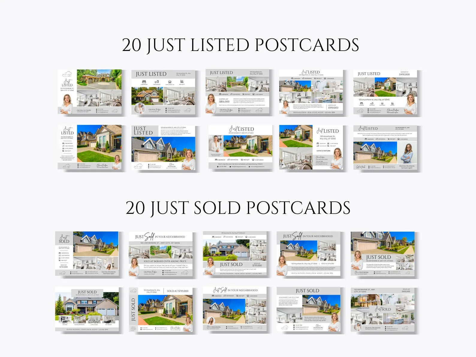 Realtor Farming Postcard Bundle