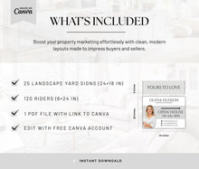 25 Open House Landscape Yard Signs + 120 Sign Riders Gray and White