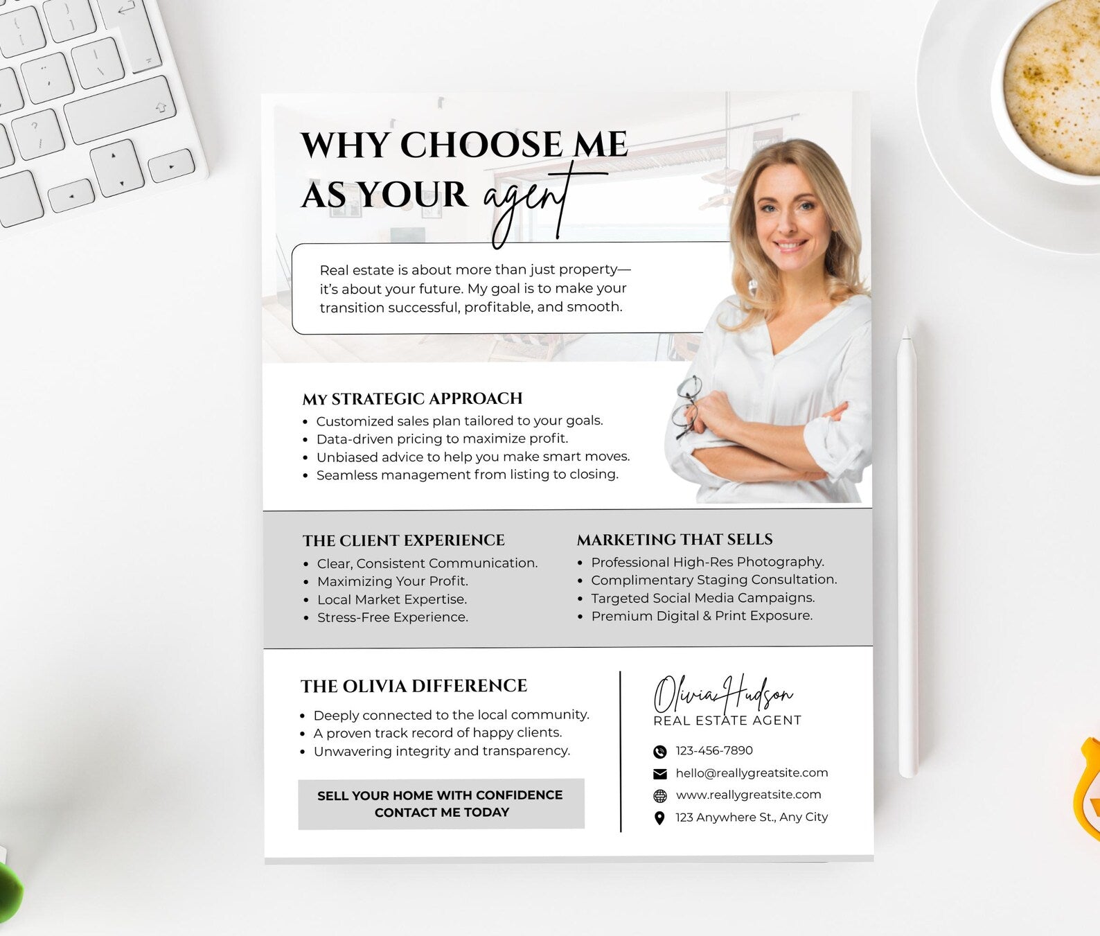 Real Estate Introduction Flyers
