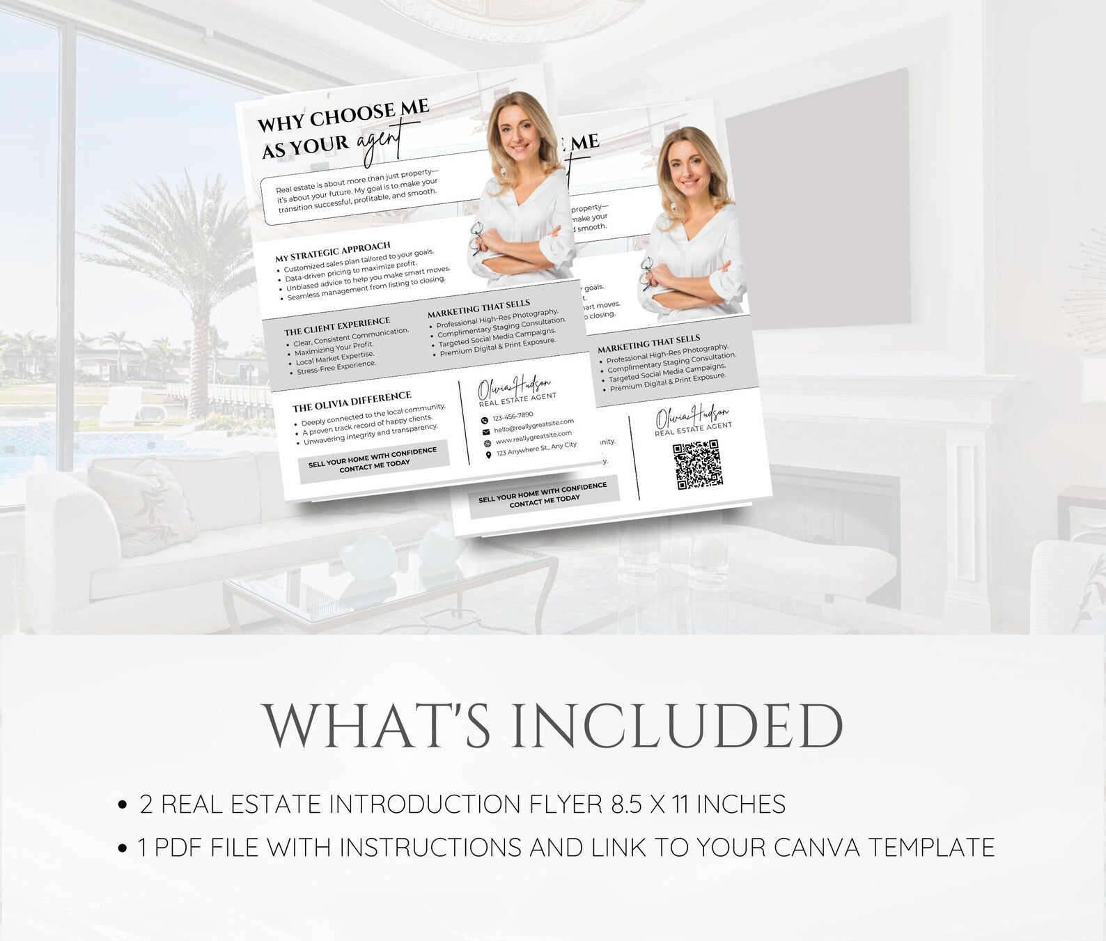 Real Estate Introduction Flyers