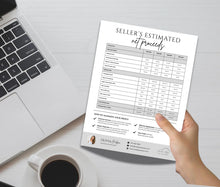 Seller Net Sheet Template