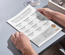 Trusted Vendor List Template