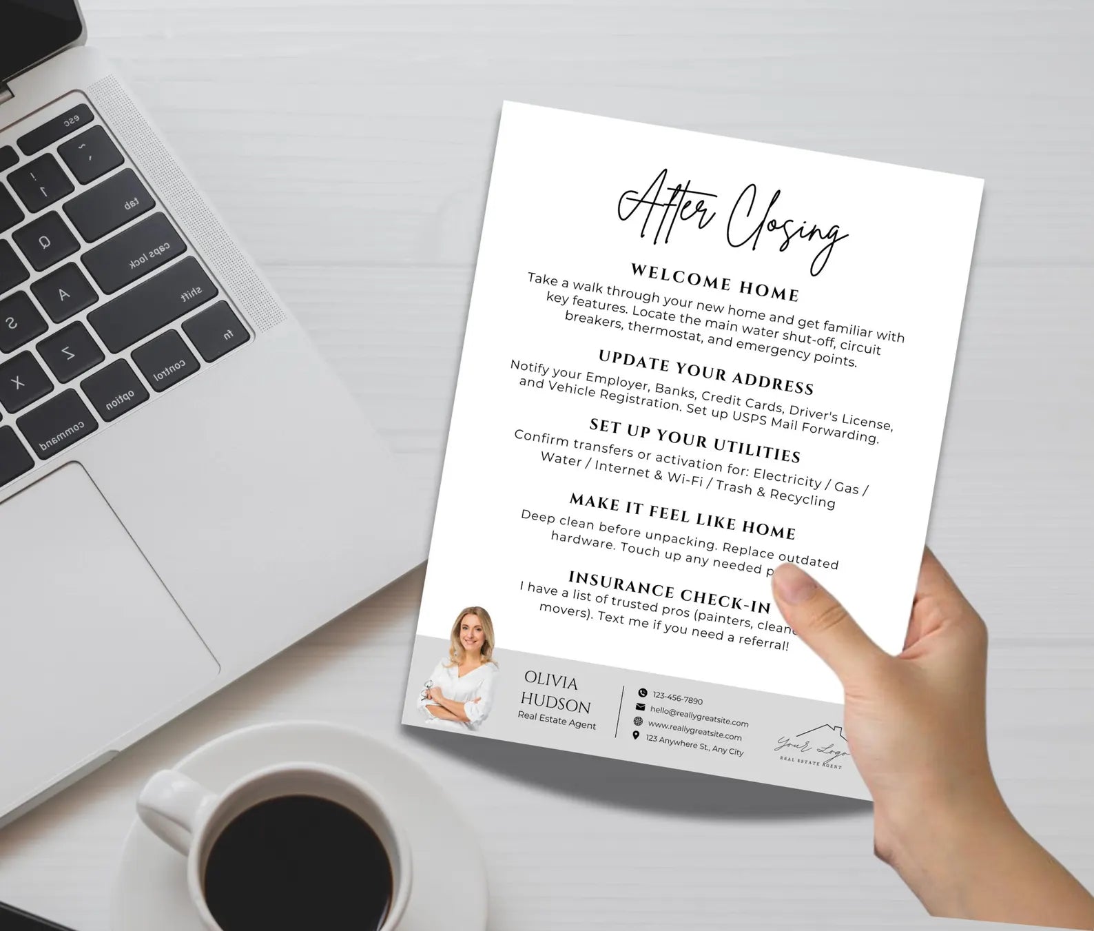 After Closing Guide Template
