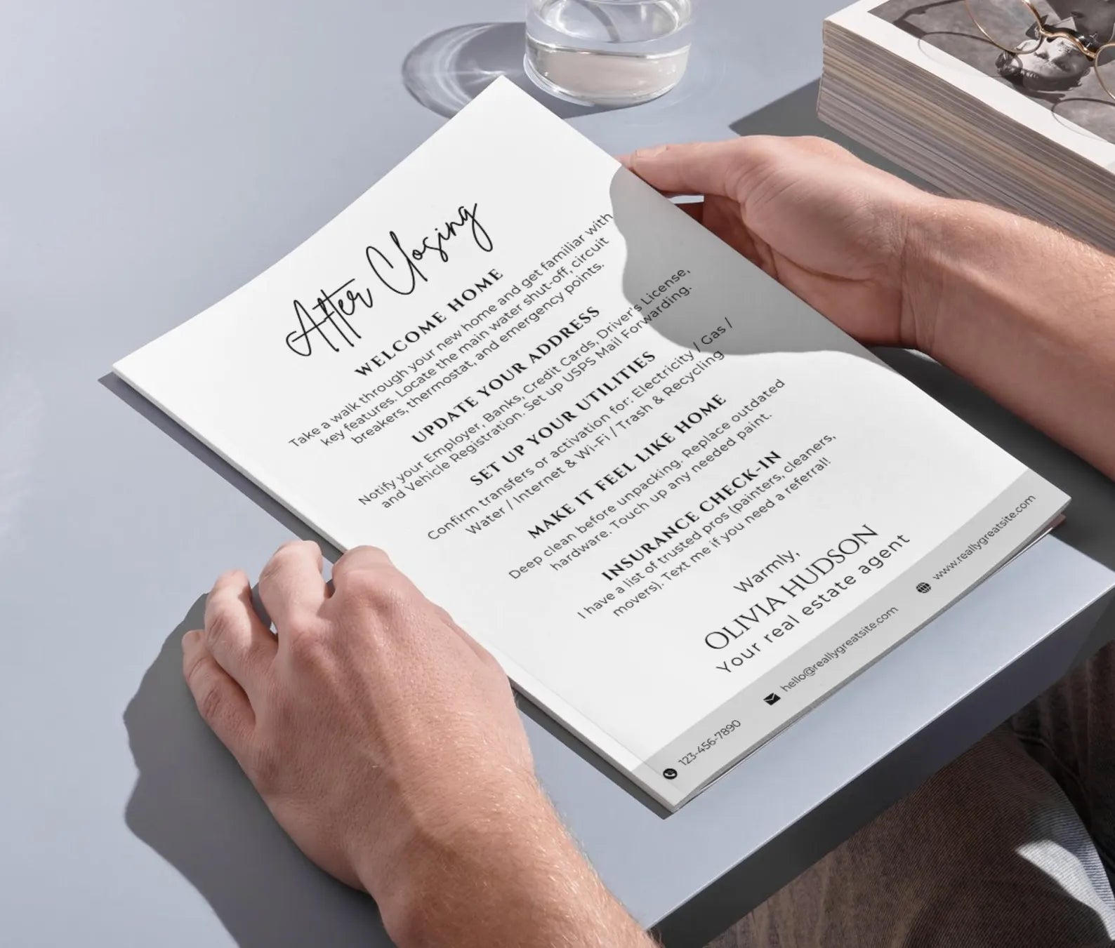 After Closing Guide Template