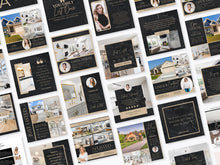 Noir Marble Real Estate Instagram Posts