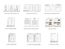 Realtor Flyer Bundle, Prospecting Letters, Open House Flyers, Client Forms