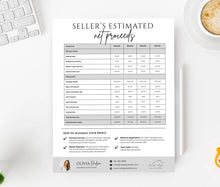 Seller Net Sheet Template