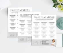 Trusted Vendor List Template