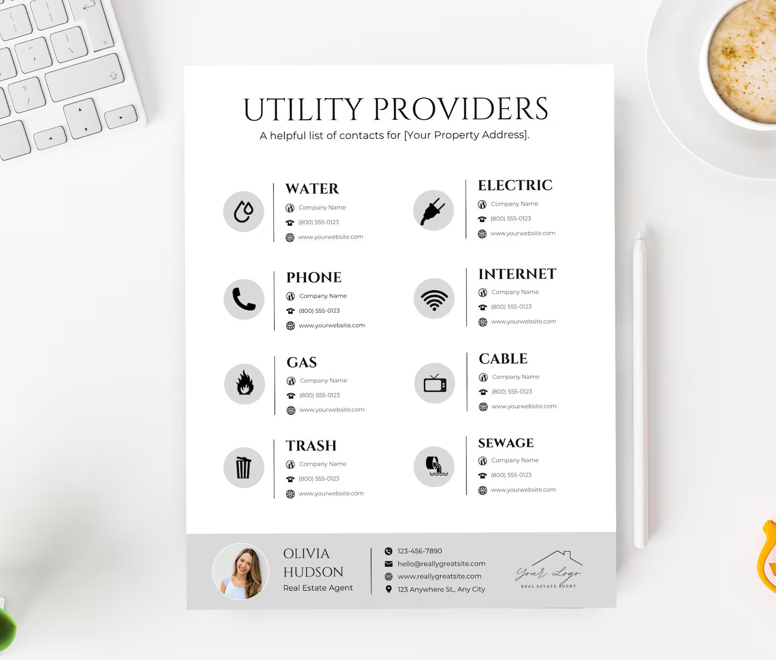 Utility Provider Template