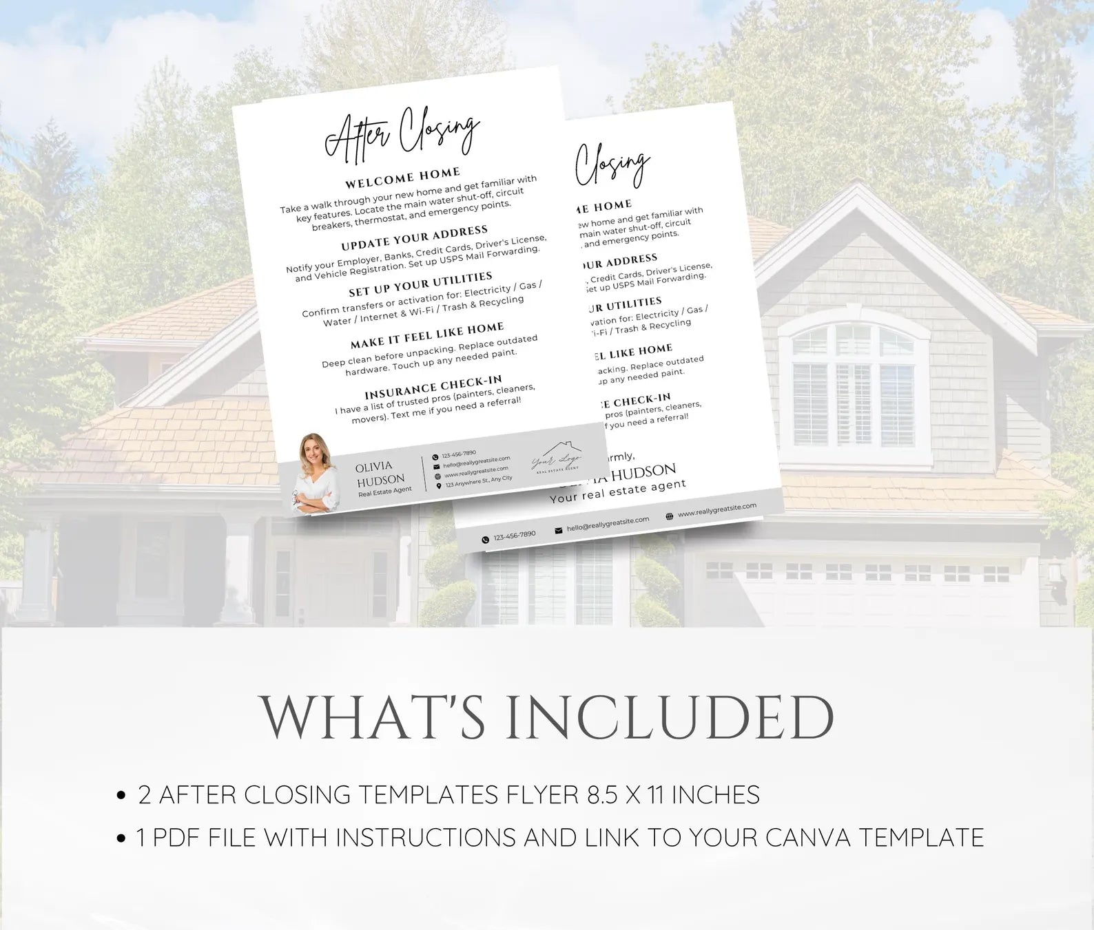 After Closing Guide Template